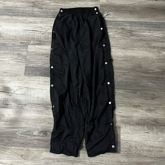 vintage russell athletic side snap button tear away wind pant - Picture 6 of 7